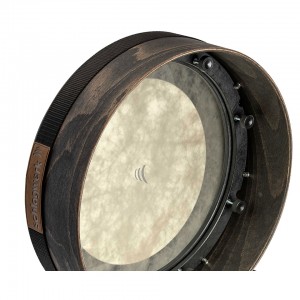 Schlagwerk RTB14BLK Tuneable Bodhran NeoTrad, Black Brown, 14